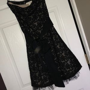 Flirty strapless dress by Weston Wear